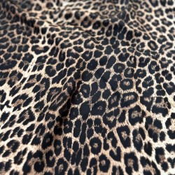 Silk Touch Satin Leopard