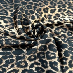 Silk Touch Satin Leopard