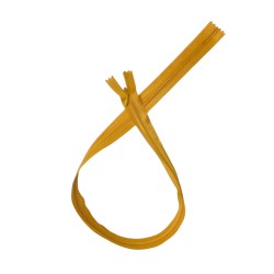 Κρυφό Φερμουάρ 60cm - Μουσταρδί