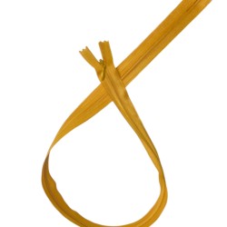 Κρυφό Φερμουάρ 60cm - Μουσταρδί