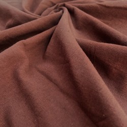 Λινό Ύφασμα 100% – Καφέ
