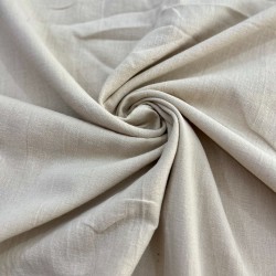 Λινό Ύφασμα 100% – Natural Beige
