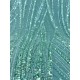 Πολυτελής Δαντέλα Παγιέτας “Aqua Waves”