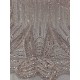 Κεντημένη Δαντέλα Παγιέτας “Ivory Rose Gold Cathedral