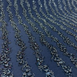 Δαντέλα Κεντημένη Midnight Sparkle Wave