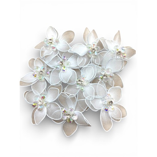 Χειροποίητο Floral Αξεσουάρ - Ivory Blossom Luxe 