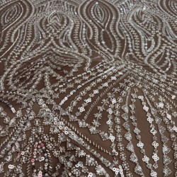 Mocha Glamour Lace - ΡΕΤΑΛΙ 2.30m