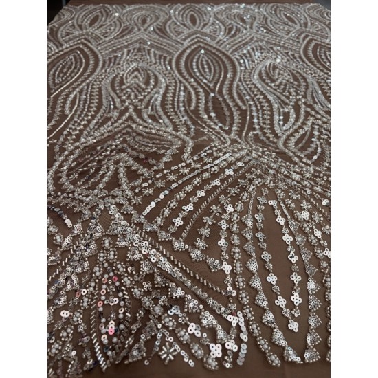 Mocha Glamour Lace - ΡΕΤΑΛΙ 2.30m