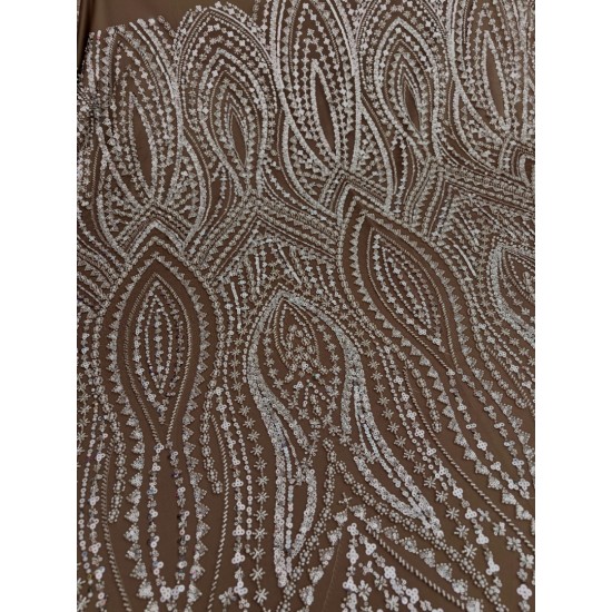 Mocha Glamour Lace - ΡΕΤΑΛΙ 2.30m