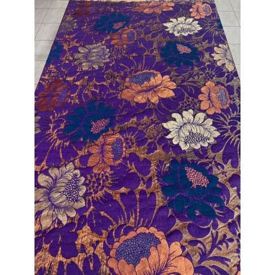 Μπροκάρ σε σχέδιο Floral Bloom