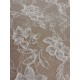 Νυφική Γαλλική Δαντέλα – Floral Embroidered Lace | 3 μέτρα