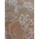Νυφική Γαλλική Δαντέλα – Floral Embroidered Lace | 3 μέτρα