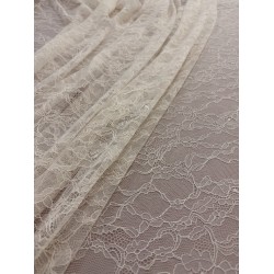 Δαντέλα Σαντιγί – Ανοιχτό Μπεζ / Ivory Nude