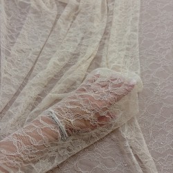 Δαντέλα Σαντιγί – Ανοιχτό Μπεζ / Ivory Nude